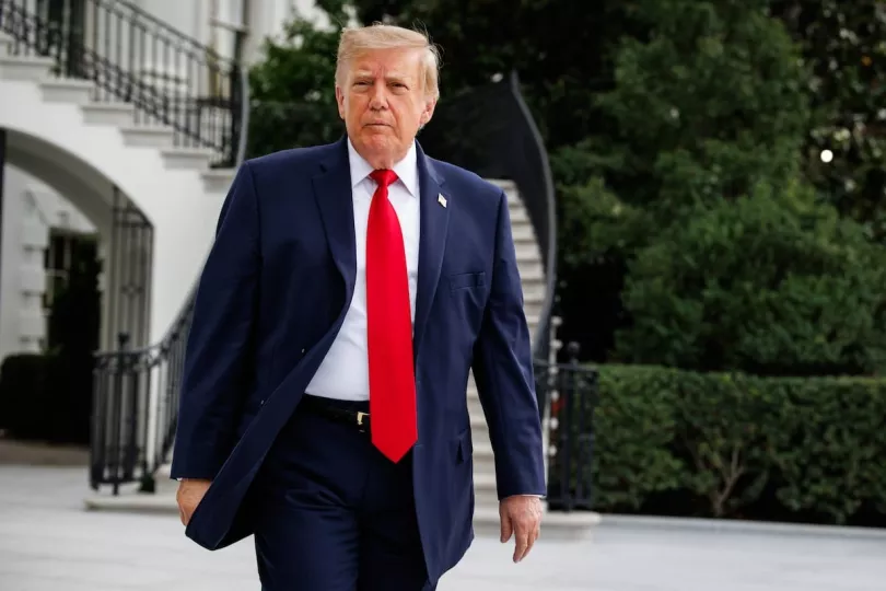 Washington (Donald Trump en la Casa Blanca, este sábado.
