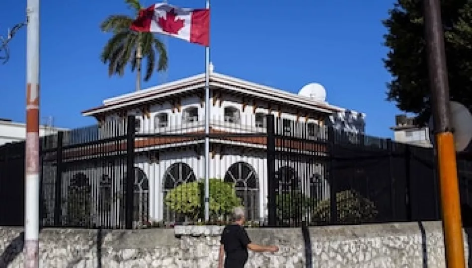 Imagen de archivo relacionada con actividades diplomáticas y de inteligencia en la embajada de Canadá en Cuba.
