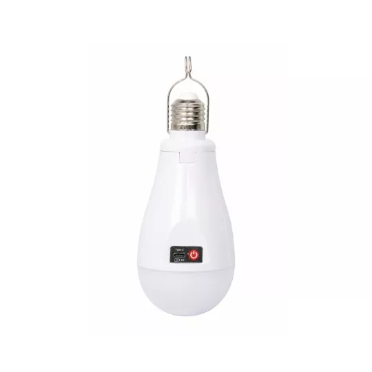 Los bombillos recargables incorporan una batería interna que permite almacenar energía mientras existe suministro eléctrico y utilizarla posteriormente cuando ocurre un corte. 