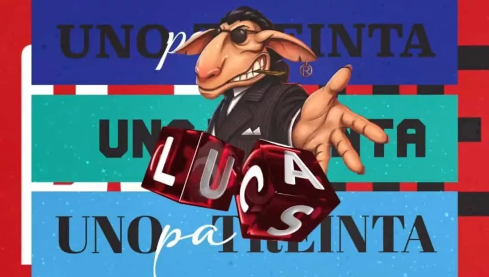 Cartel o logo representativo de la gala de los Premios Lucas.