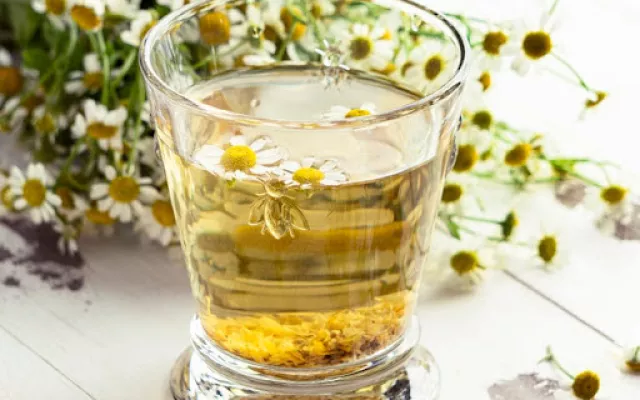 té de manzanilla