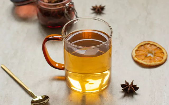 Te de manzanilla con anís estrella 