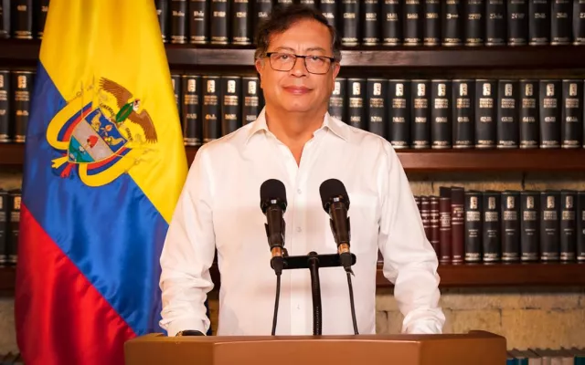 Gustavo Petro, presidente colombiano 