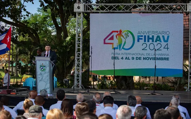 Inauguración de FIHAV 