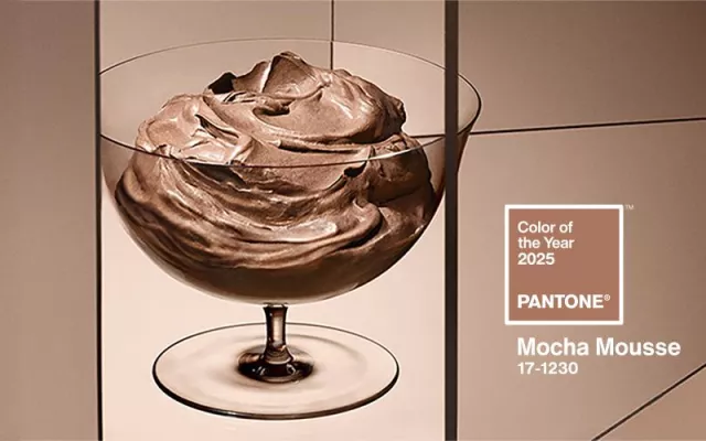 mocha mousse color del 2025 pantone