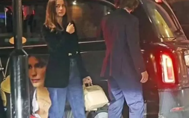 Ana de Armas y Tom Cruise compartieron amigablemente con los fans que le pedían fotos y autógrafos