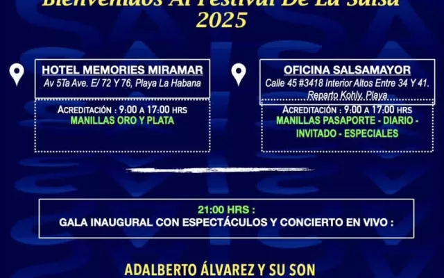 La cita se extenderá hasta el venidero 23 de febrero