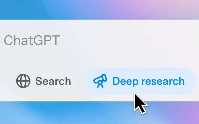 OpenaAI ChatGPT Deep Research