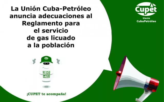 Autoridades cubanas anunciaron cambios en el reglamento para el servicio de gas licuado para la población