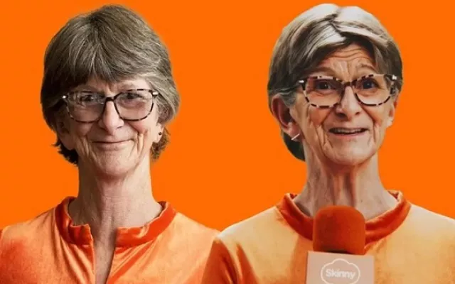 Así luce primera persona real clonada con IA para hacer publicidad
