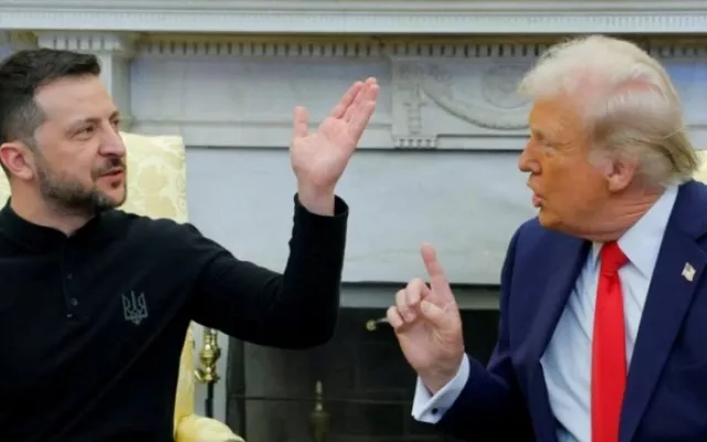 Así fue el choque de Trump y Zelensky en vivo durante conferencia de prensa