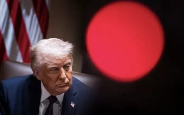 Trump en una reunión del gabinete en la Casa Blanca el pasado 24 de marzo