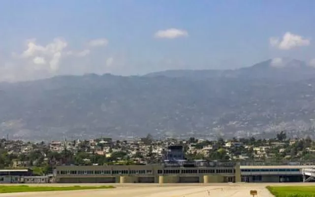 Vista del aeropuerto internacional Toussaint Louverture, en Puerto Príncipe, Haití.