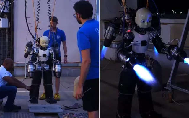 Hito tecnológico: Despegó en Italia el primer robot volador del mundo 