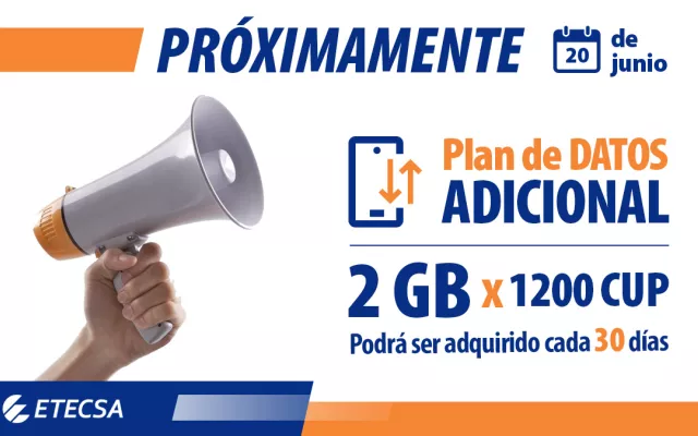 Etecsa anuncia dos planes nuevos de datos móviles en Cuba