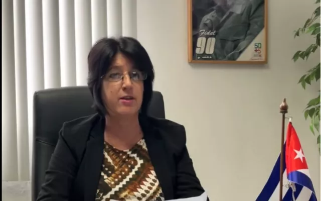 Marta Elena Feitó Cabrera, ahora exministra de Trabajo y Seguridad Social de Cuba.