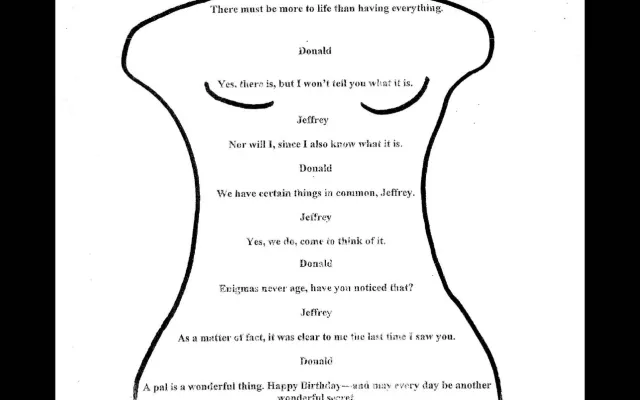 La carta existe: sale a la luz una felicitación comprometedora que ilustra amistad entre Donald Trump y el pederasta Jeffrey Epstein