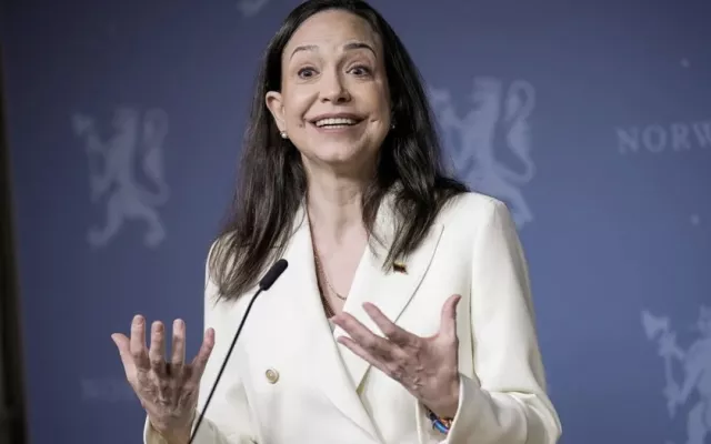María Corina Machado, líder venezolana.
