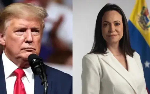 El presidente estadounidense, Donald Trump, y la líder opositora venezolana se reunirán la semana próxima.