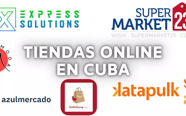 No son pocas las tiendas virtuales que operan para Cuba.