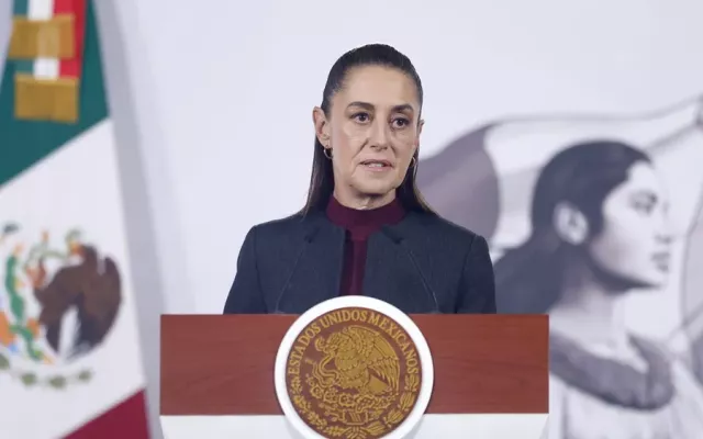 La presidenta de México, Claudia Sheinbaum, el pasado viernes.
