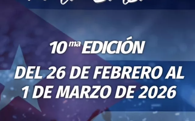 El Festival de la Salsa se realizará del 26 de febrero al 1 de marzo en Cuba.