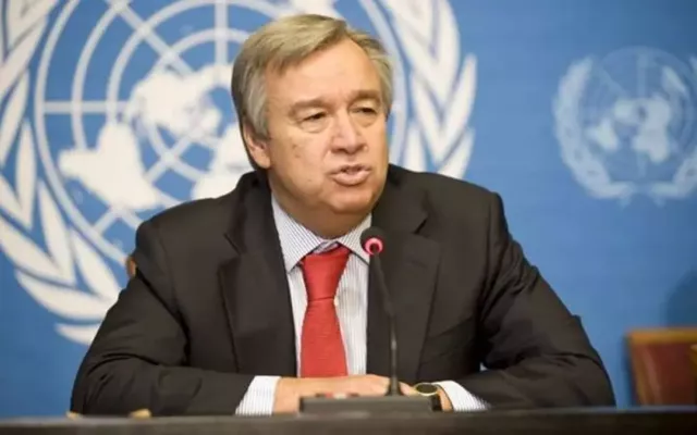 Antonio Guterres, secretario general de la ONU.