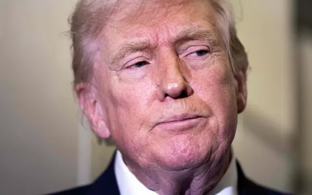 El presidente estadounidense ofreció nuevas declaraciones a bordo del Air Force One.