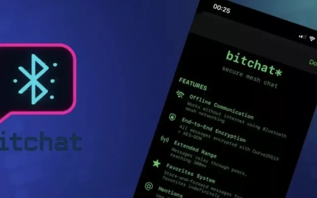 La plataforma de mensajería Bitchat no requiere conexión a Internet.