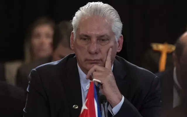 Foto de archivo del presidente cubano Miguel Díaz-Canel Bermúdez.