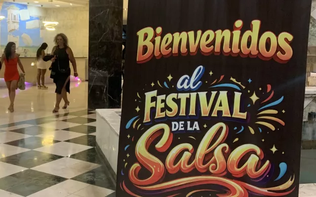 El X Festival de la Salsa se inauguró en la noche del 26 de febrero en el Hotel Memories Miramar Habana (Foto de la autora).