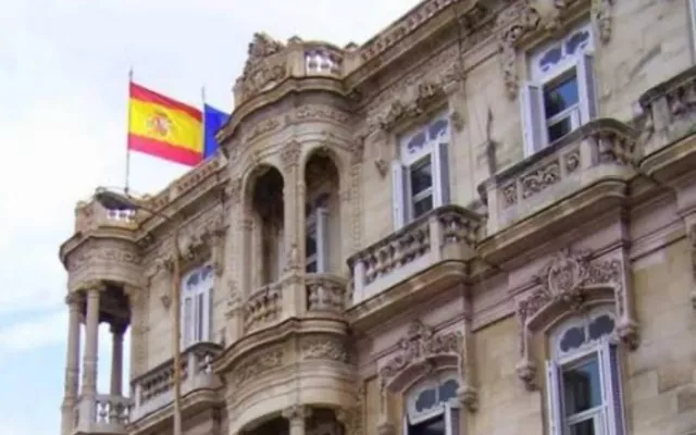 Consulado de España en La Habana. 