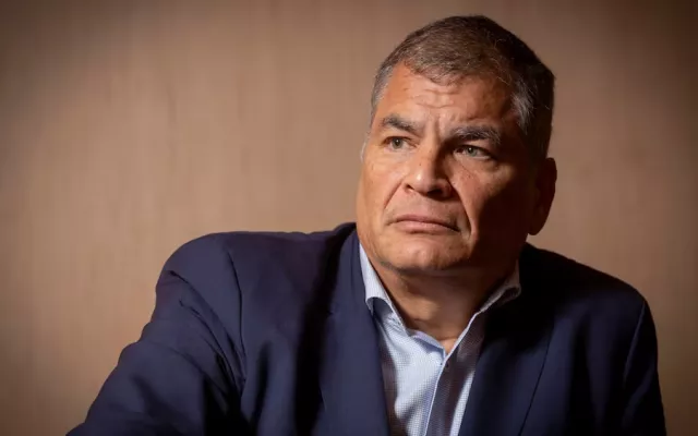 El expresidente ecuatoriano Rafael Correa (2007-2017).