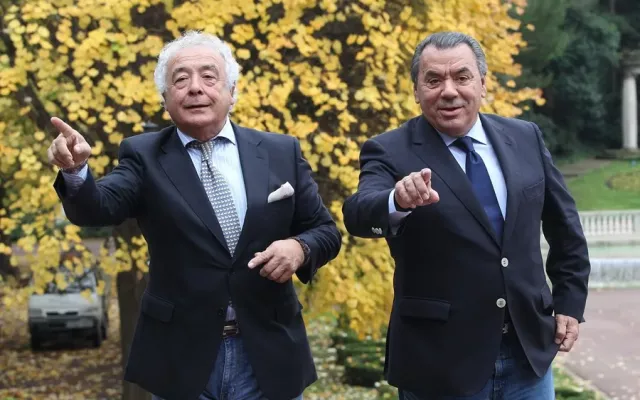 Antonio Romero Monge y Rafael Ruiz, integrantes del dúo Los del Río, y autores de la canción Macarena.
