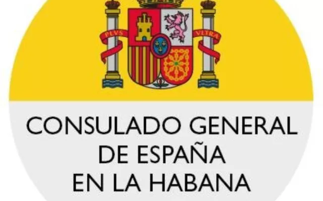 Logo del Consulado General de España en La Habana.