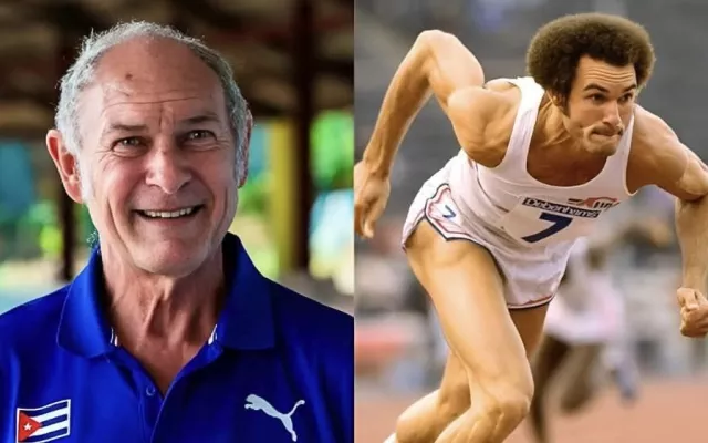 El legendario exatleta cubano Alberto Juantorena.