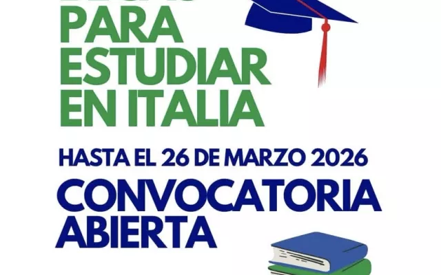 La convocatoria para aplicar a las becas que ofrece el gobierno italiano estará vigente hasta el venidero 26 de marzo.