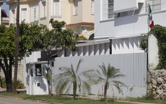 Consulado de México en La Habana, ubicado en Miramar, Playa.