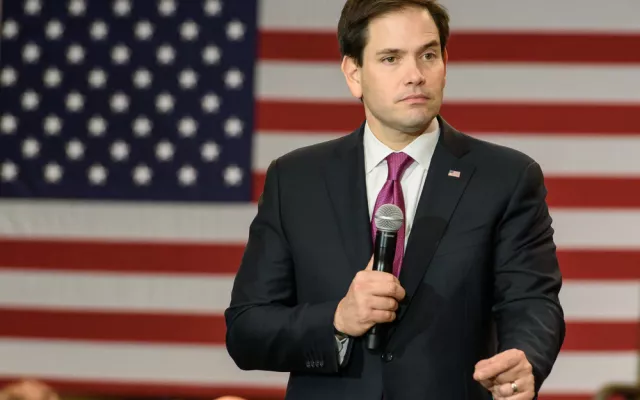 El secretario de Estado estadounidense, Marco Rubio.