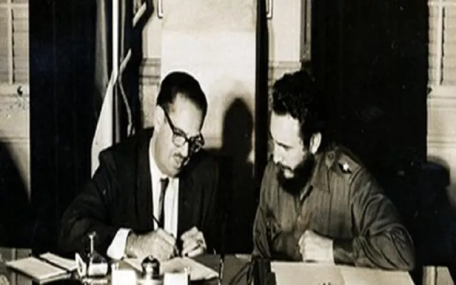 En 1960, el entonces presidente Osvaldo Dorticós Torrado, junto a Fidel Castro Ruz (en aquel momento primer ministro), firmó las expropiaciones.