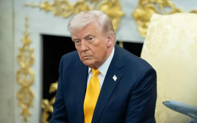 Foto de archivo del presidente estadounidense, Donald Trump.