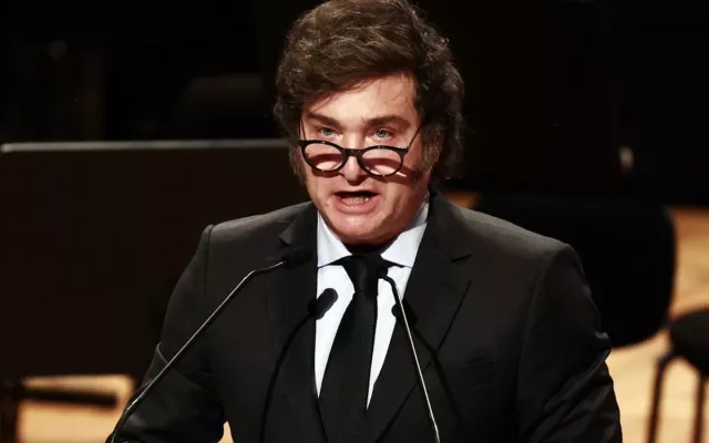 El presidente argentino, Javier Milei.
