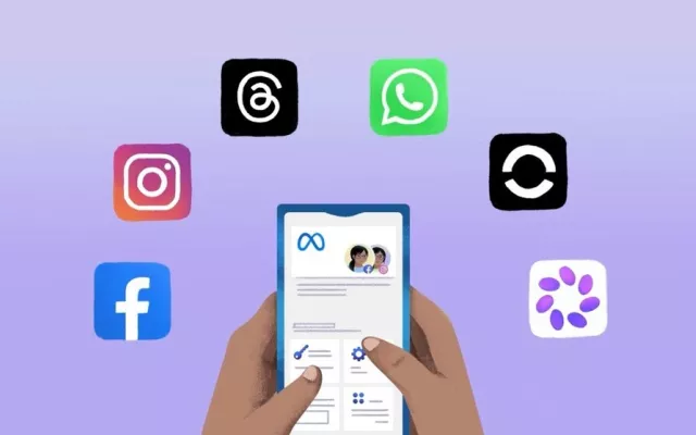 Meta actualiza su centro de cuentas para centralizar el inicio de sesión en sus plataformas y dispositivos.