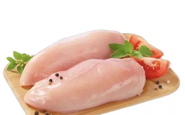 La pechuga de pollo es una fuente excelente de proteínas magras.