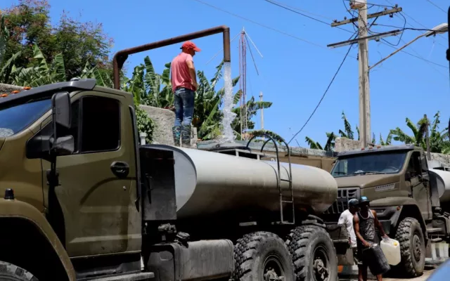 Imagen representativa de la crisis de agua en Cuba con una imagen ilustrativa.