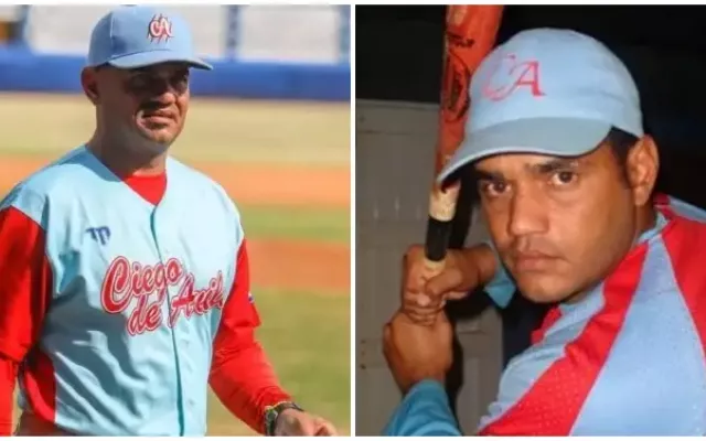 Fotografía del fallecido Danny Miranda, expelotero y exdirector del equipo de béisbol de Ciego de Ávila.