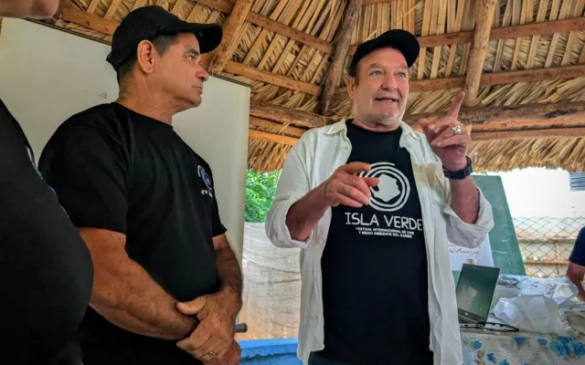 Promoción gráfica del Festival Isla Verde de Cuba
