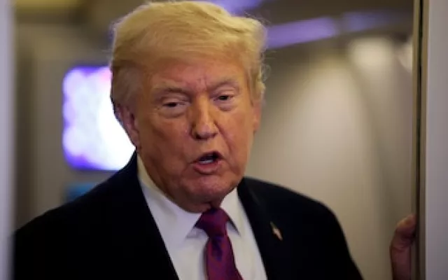 Donald Trump, presidente de Estados Unidos.