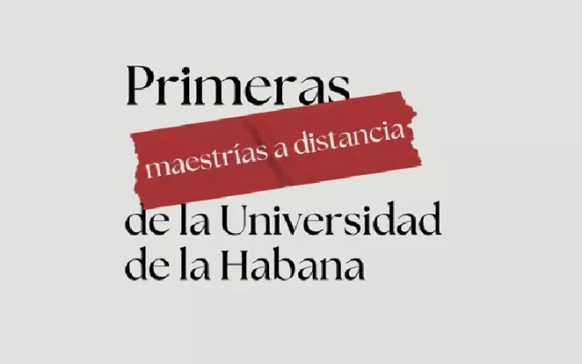 Universidad de La Habana abre convocatoria para maestrías a distancia