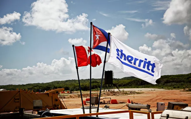 Imagen de la empresa Sherritt International en Cuba.